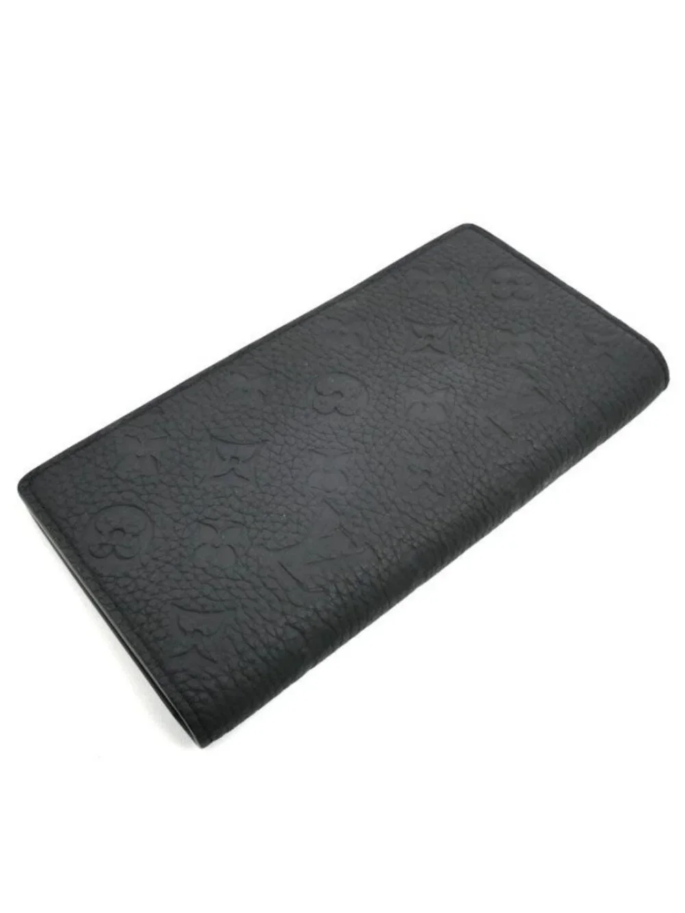 Louis Vuitton Portefeuille Brazza Wallet Taurillon Leather Noir